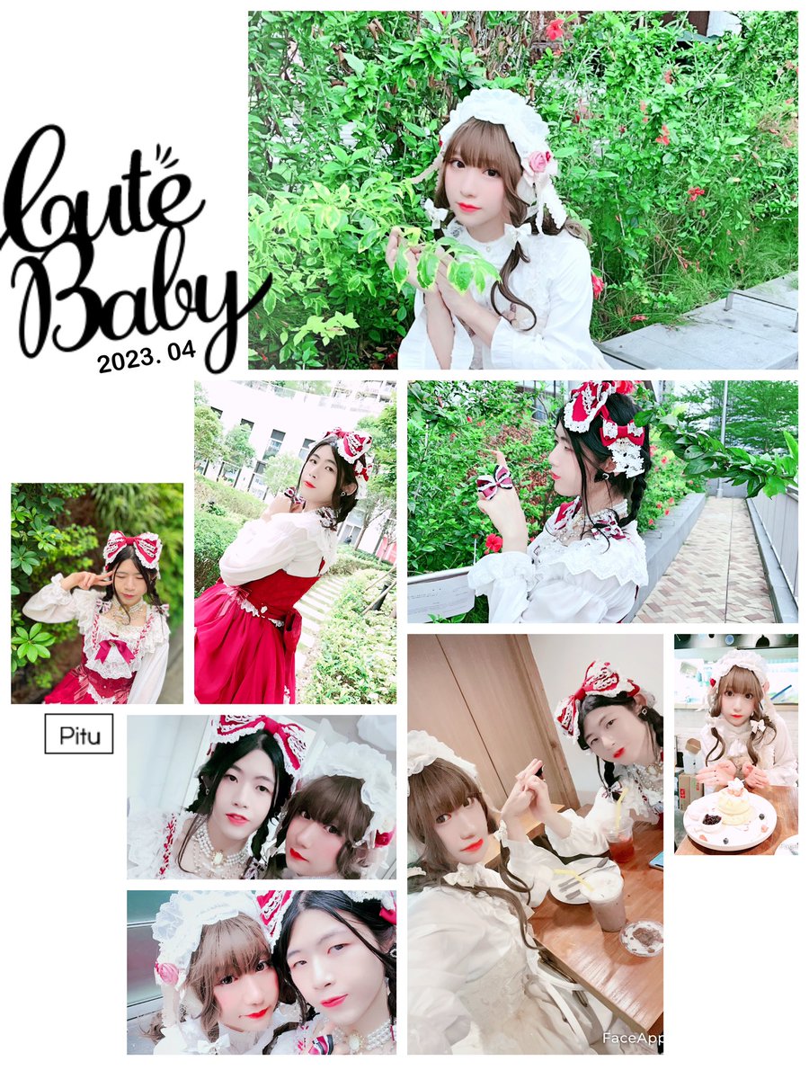 rei_minam's tweet photo. 五天假期開始了
感謝carmen 和我行街影相食嘢
#lolitastyle https://t.co/M269dzTiFK