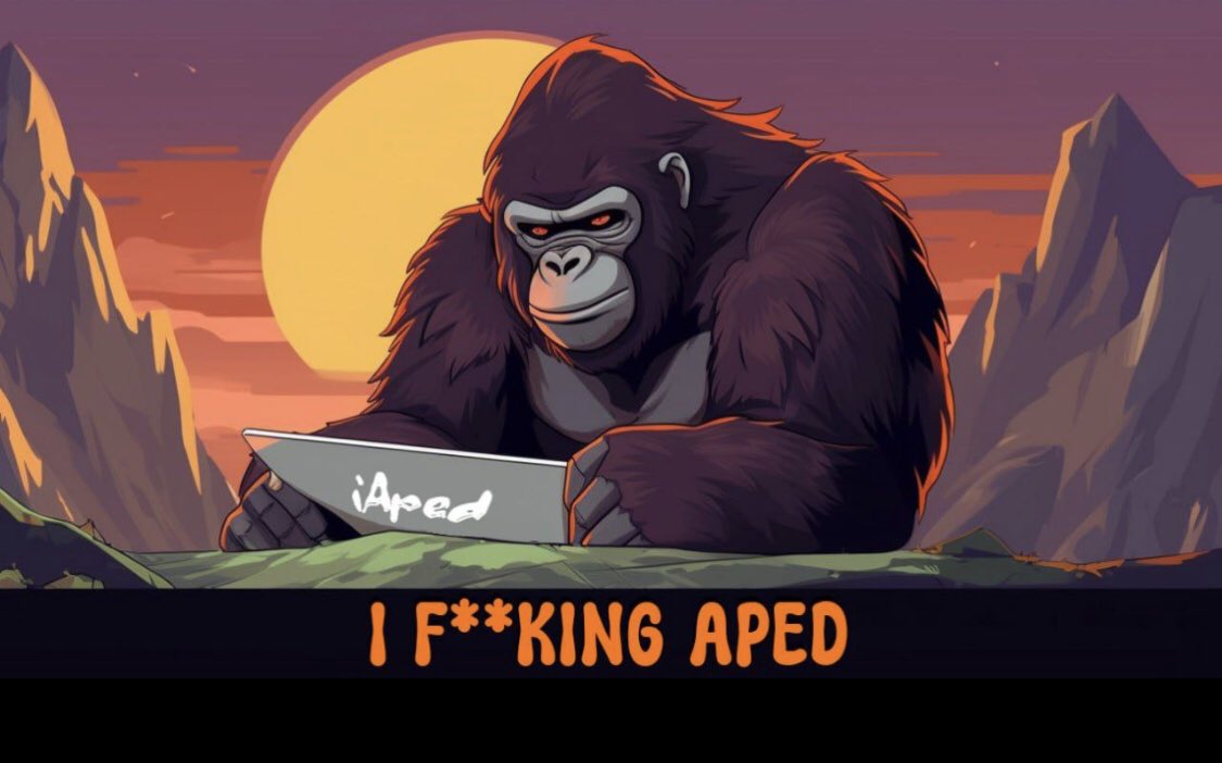 AtheniaLuv's tweet photo. @iambroots Hey Guys🐐I Don’t S👀 $IAPED 🦍 On Your List. Hold A Spot 🟢4️⃣Us On Shill Tank. Are 🫵Ready For Pumping  $IAPED Its That Hidden Gem 💎 That Has Not Been Noticed Yet By Whales 🐳 Such As Yourself. Come Join Us As This #crypto Project Is An #investors Dream 💭. @ardavan_ @Poe_Ether https://t.co/UpiE8tWfnC