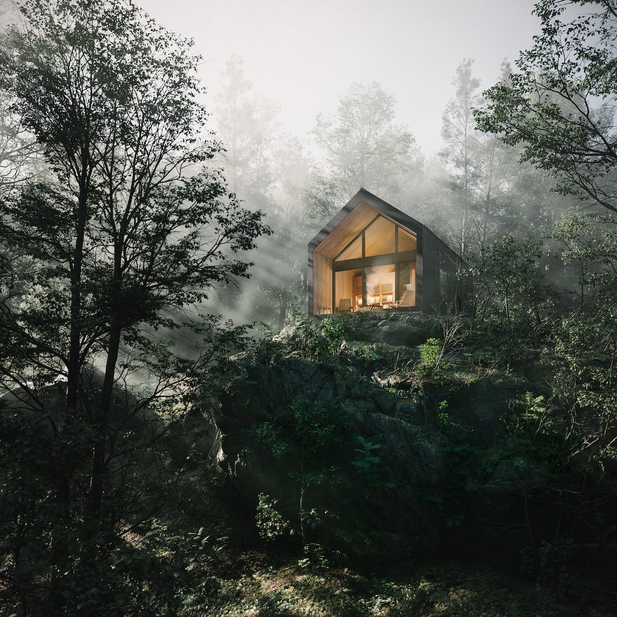 notahotel_inc's tweet photo. 本日、White Mountaineeringのデザイナー相澤陽介氏がディレクションする建築プロダクト「NOT A HOTEL KITAKARUIZAWA BASE」の一般販売がスタートしました。S・M・Lの3サイズとNATURAL・BLACKの2カ��ーで展開される、“着心地”で選ぶ三角屋根の家。

▼購入はこちら
https://t.co/QsnzkRAkEV https://t.co/UmomL5TONx
