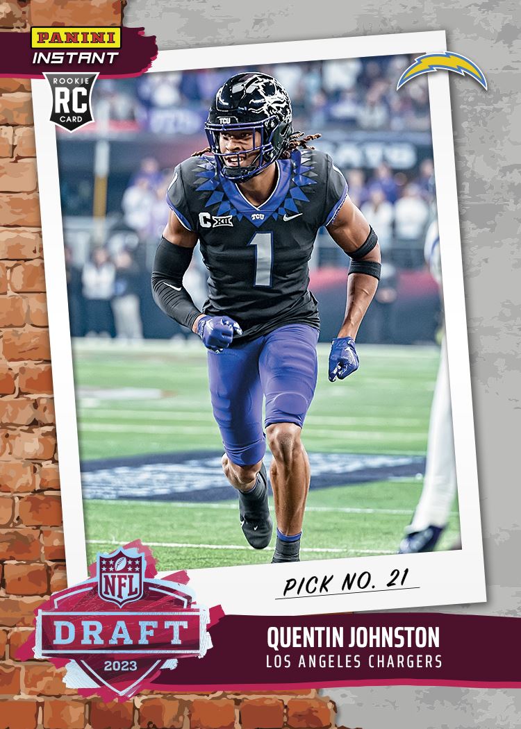 LA! I'm charged up to be a member of the family ⚡ Let's get to work #BoltUp

🤝 @Chargers #NFLDraft

Check out my 1st Panini Instant Rookie card here! #PaniniNFT #RatedRookie

qr.paniniamerica.net/2ga2q_em