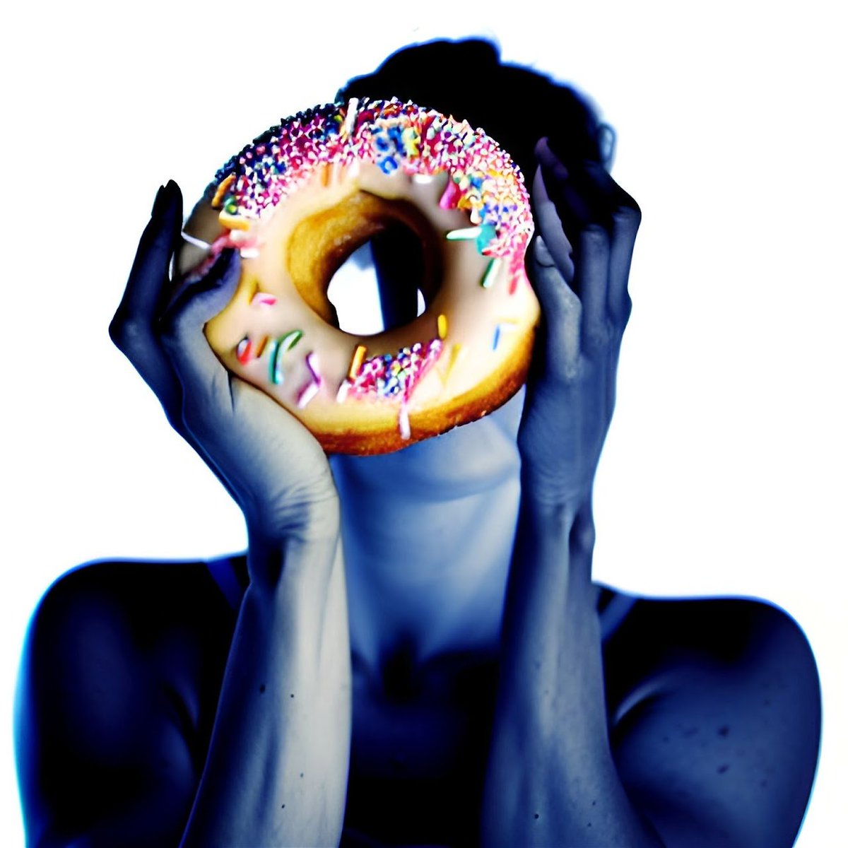 Blue Thoughts -Only one NFT and one full-signed print of this image exist in the world! See and buy more images at: cabetoart.com