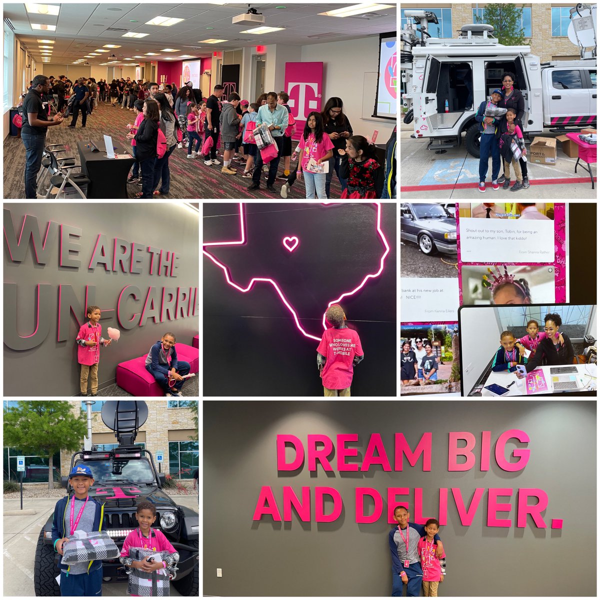 ElviraDeCuir's tweet image. Today was @TMobile Bring Your Kid To Work Day &amp;amp; my two #DEI Ambassadors had an amazing day learning &amp;amp; working w/mom! THANK U to our #MagentaKids #MultigenerationalNetwork &amp;amp; Chapters for hosting an amazing event.Proud to work for an amazing co that supports days like this! #BYKTWD