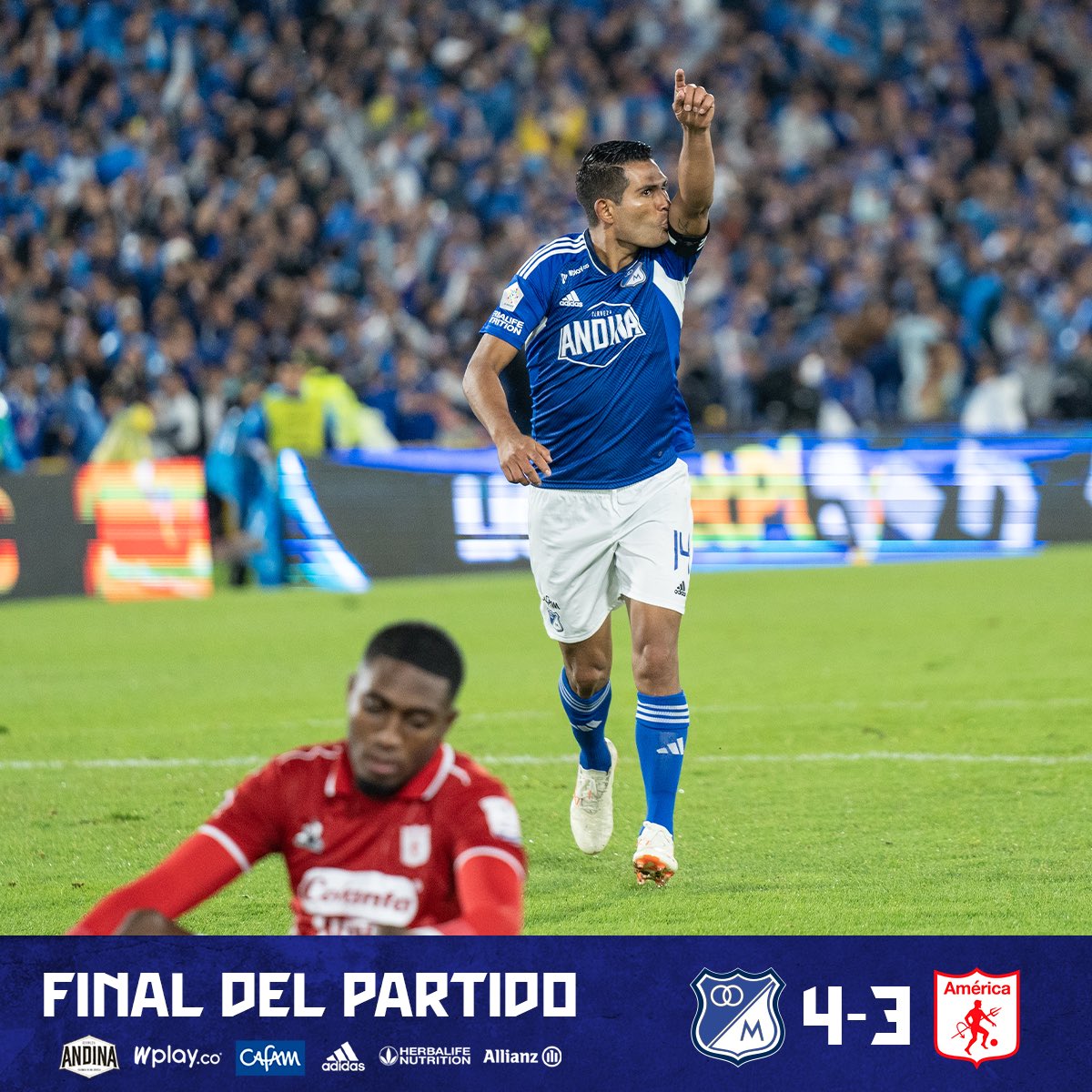 ⏱ 90’ ¡Cómo me voy a olvidar!
¡Fue lo mejor que me pasó en la vida! 🎶🥁🎺

💙🔥⚽️⚽️⚽️⚽️🔥💙