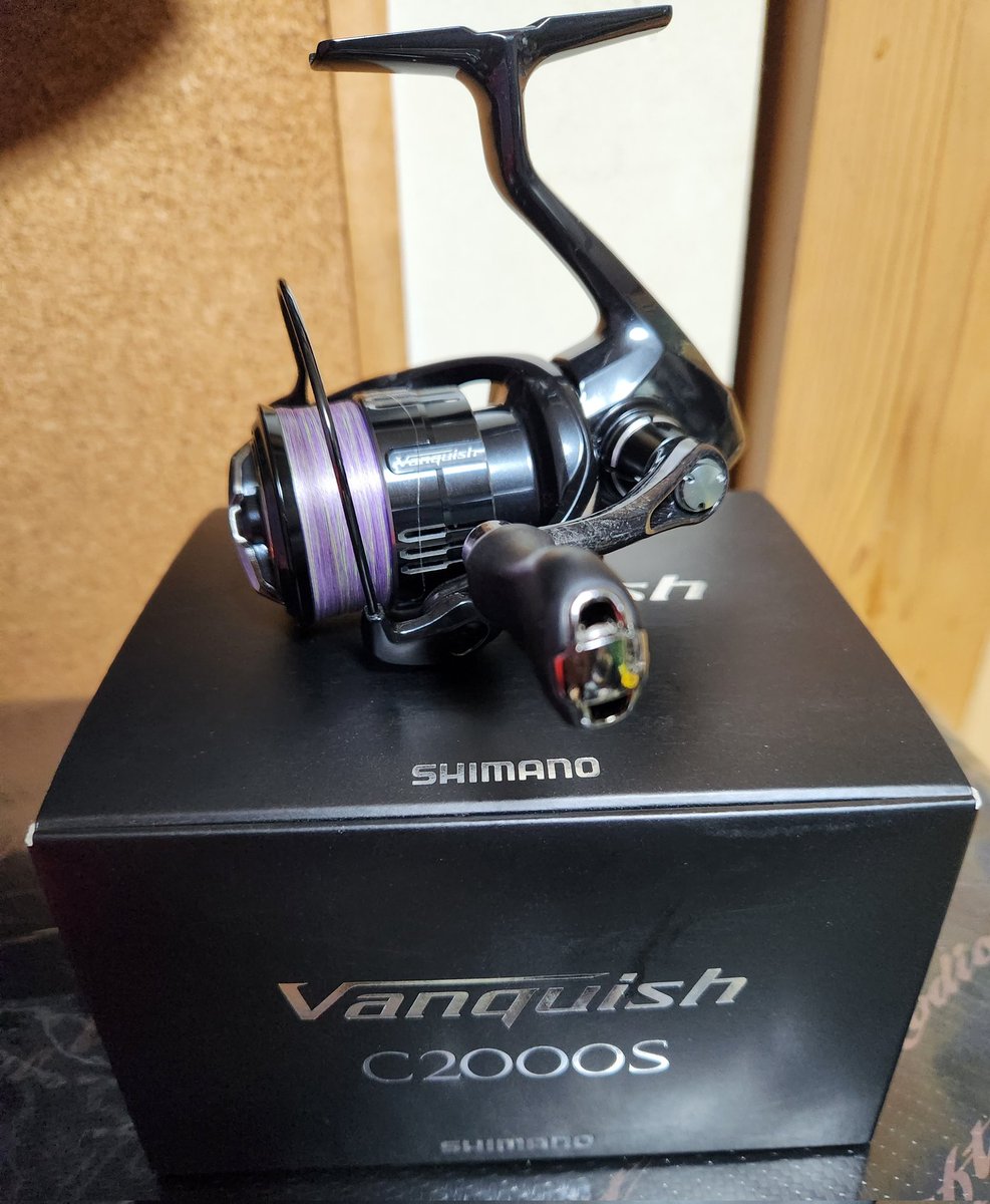 takaya_zrx's tweet photo. 23バンキッシュが出たタイミングで19バンキッシュを買いました(^ー^)中古だけど、巻き感も悪くないし、そこそこお安く買えたので、エリアで使い倒します!
#19バンキッシュ
#c2000s
#SHIMANO https://t.co/rI0aLNZZWj