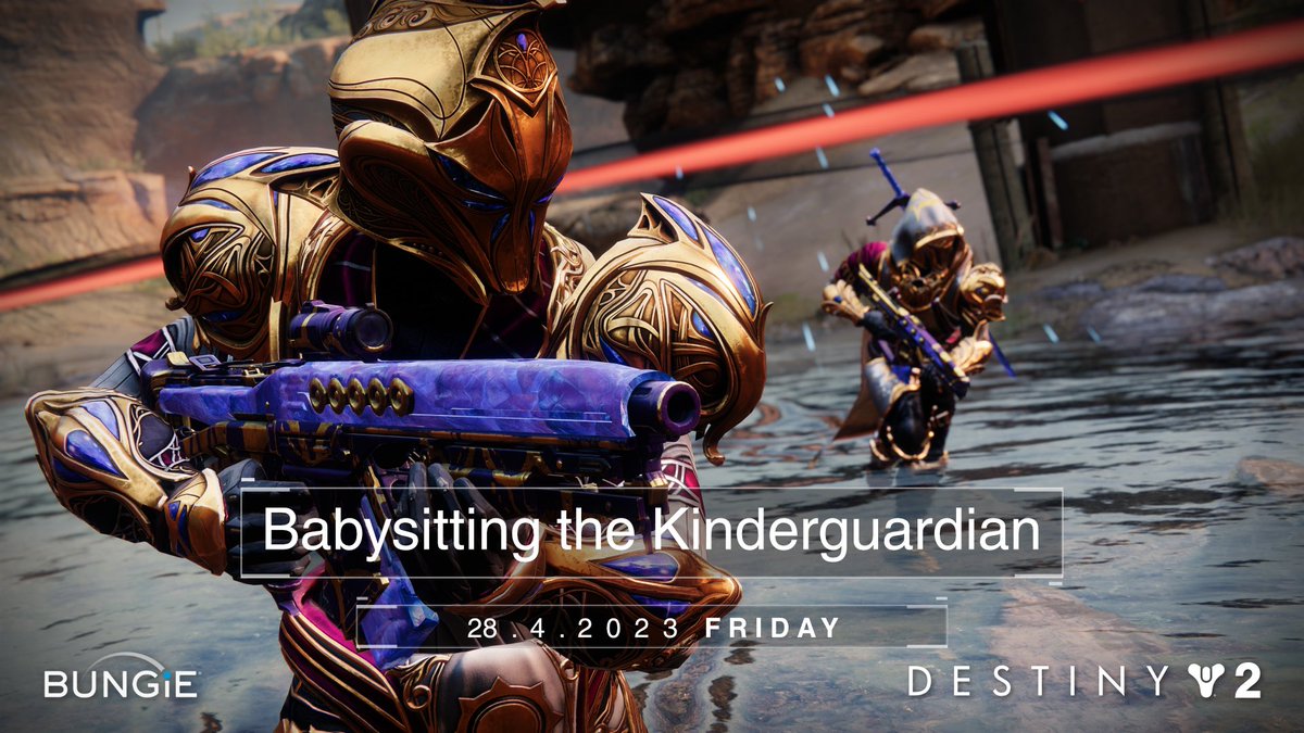 It is time for me and @CalDrogo__ to protect our kinderguardian @AwestruckHippo  in tonight’s event babysitting the kinderguardian @DestinyGameANZ 

Catch me in stream later on today before event starts at 9pm NZT #DestinyFANZ