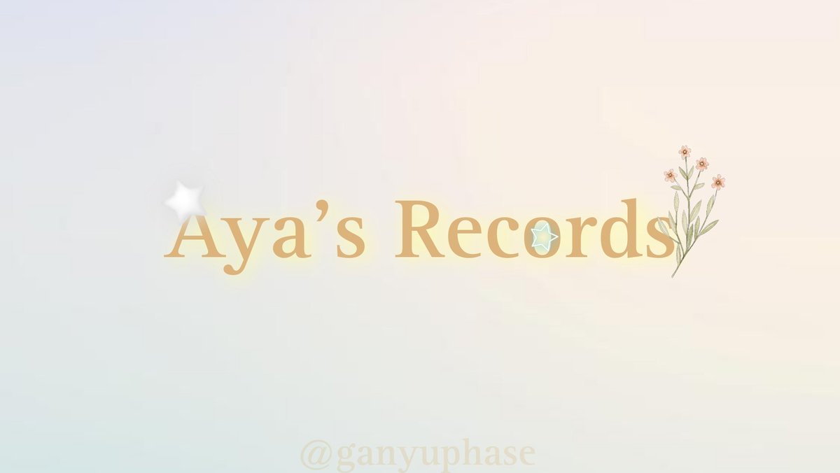 aya²³ tweet media