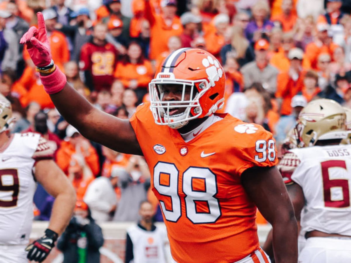 CollegeSportsCo's tweet photo. Bengals are selecting DE Myles Murphy 🔥

Murphy was first-team All ACC this past season and recorded 17.5 sacks during his 3 year tenure at Clemson 😤

#NFLDraft https://t.co/4fZb4oz4gN