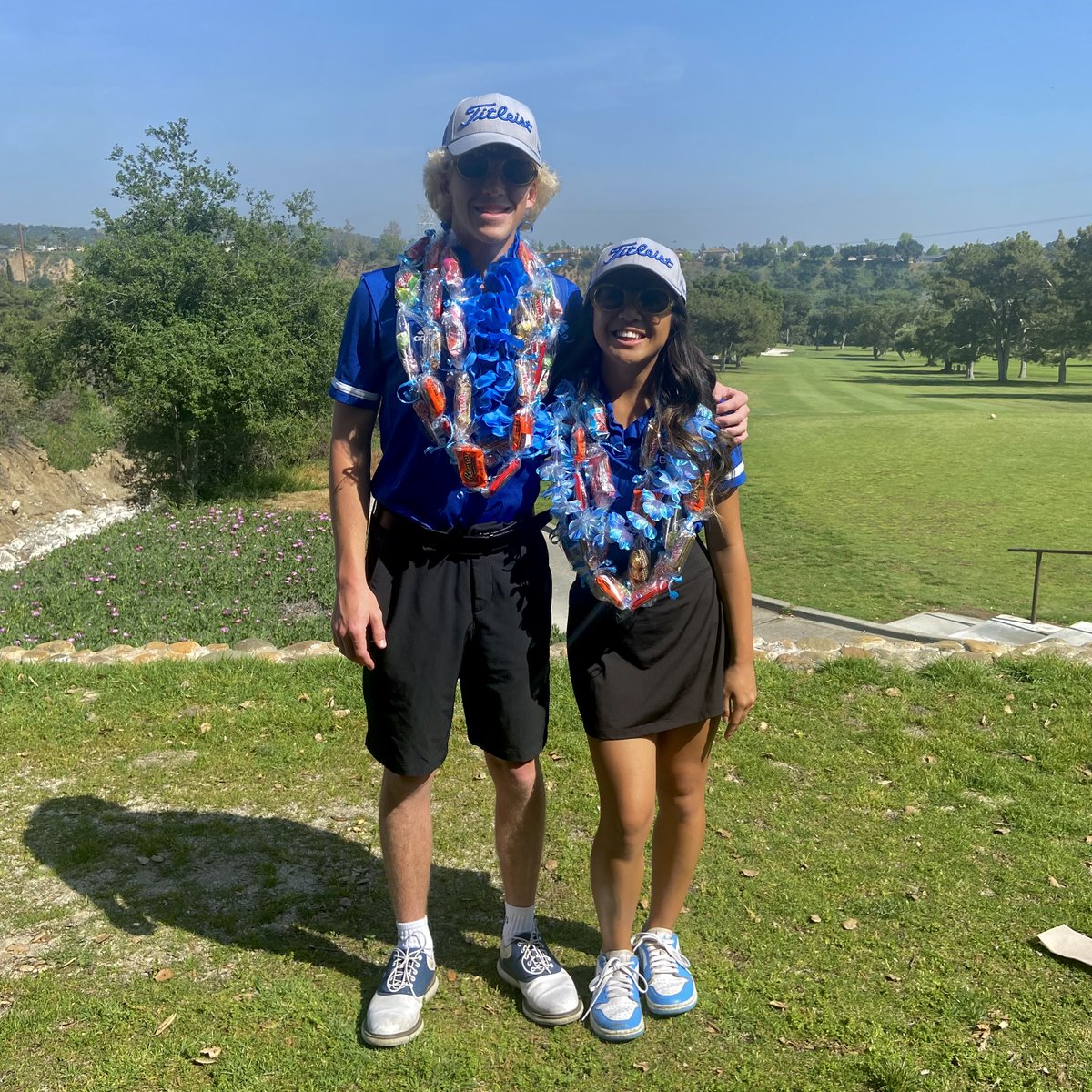 AlhsGolf's tweet photo. Celebrating our Seniors Kaitlyn Pamintuan and Cooper Semler today!! https://t.co/2E9kpfCBxR