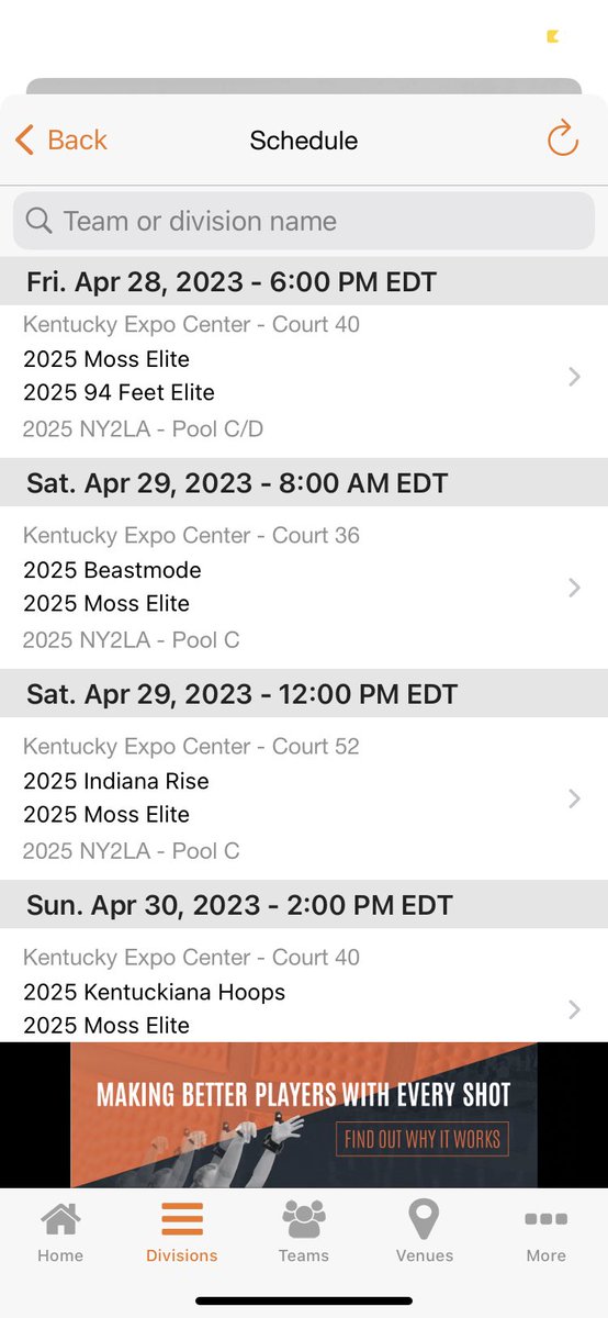 Me and my team will be participating in the grassroots showdown in Louisville this weekend! #CollegeCoaches