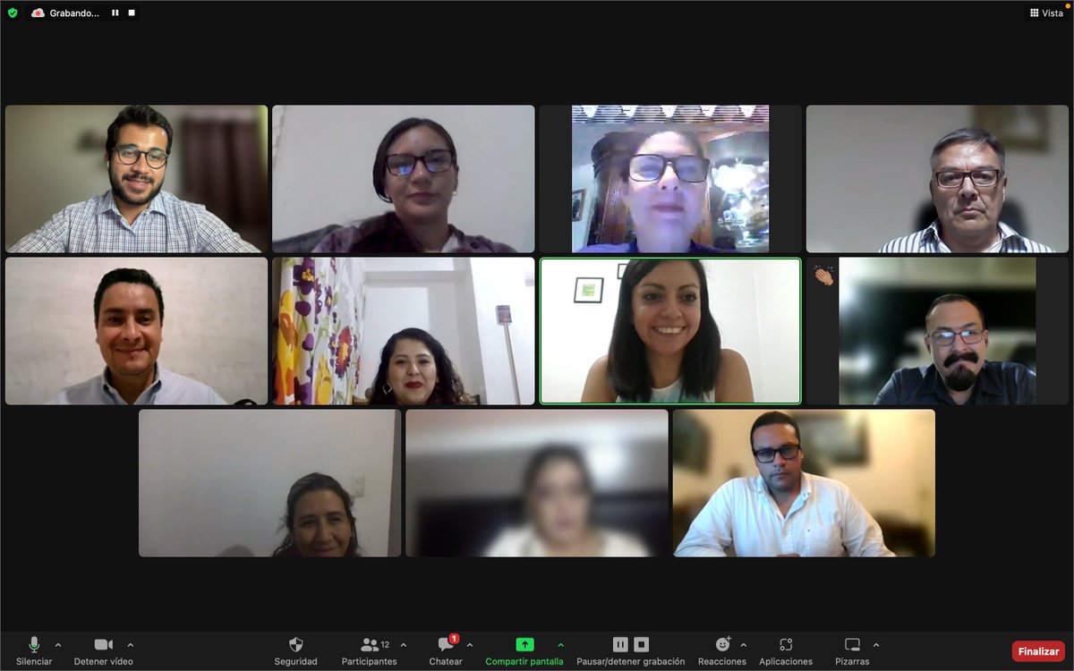 #TardeDeWebinar En estos momentos concluimos el webinar "El ciclo presupuestario" a cargo de la Mtra. Blanca Rivera Martínez, profesora titular de este módulo de la Especialidad y Maestría en Finanzas de los Gobiernos Locales. ¡Muchas felicidades por su excelente exposición!