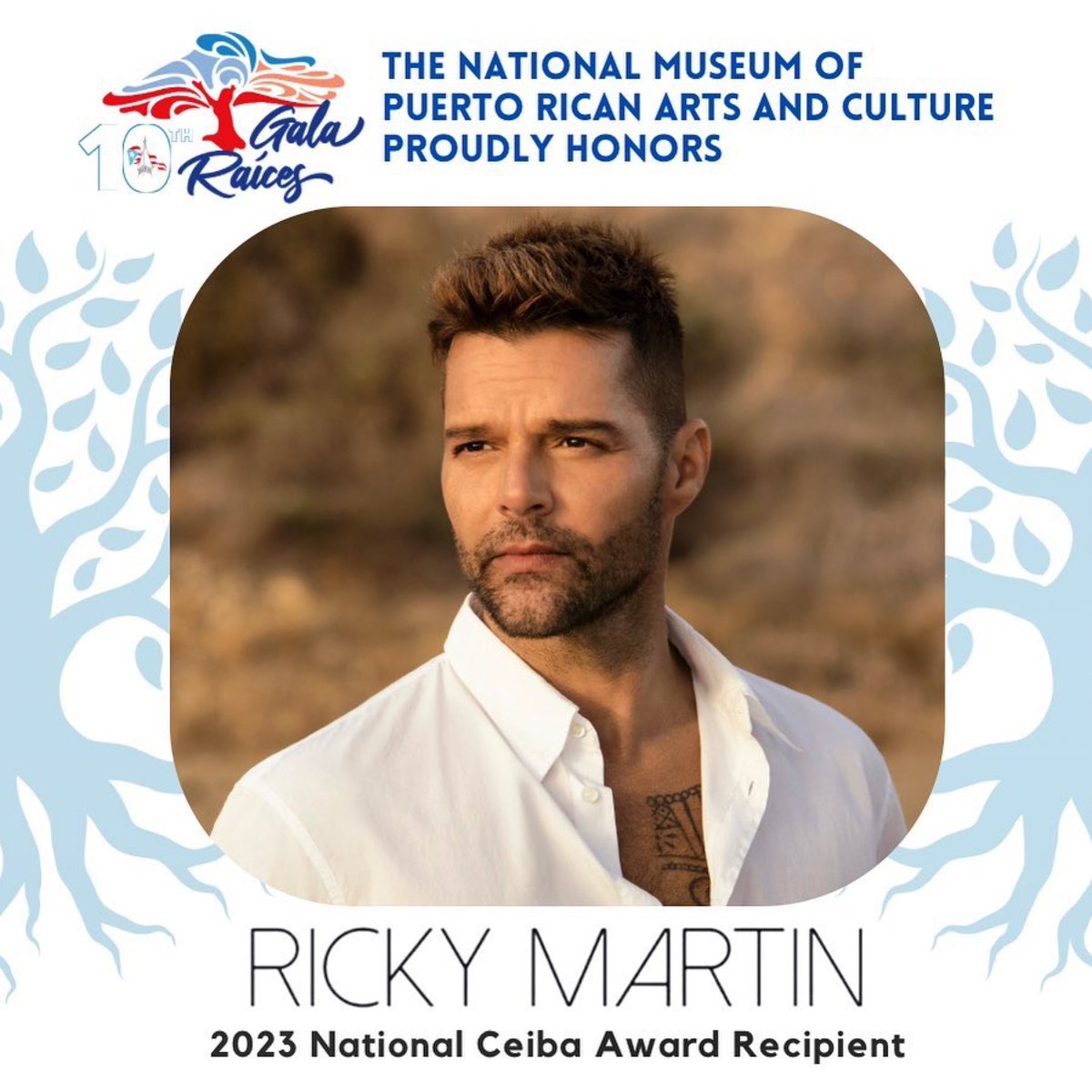 RM Foundation (@rm_foundation) on Twitter photo Nos complace compartir la noticia que The National Museum of Puerto Rican Arts & Culture dará un homenaje a nuestro fundador <a href="/ricky_martin/">Ricky Martin</a> en Chicago el 14 de septiembre 🇵🇷 Nos complace compartir la noticia que The National Museum of Puerto Rican Arts & Culture dará un homenaje a nuestro fundador <a href="/ricky_martin/">Ricky Martin</a> en Chicago el 14 de septiembre 🇵🇷