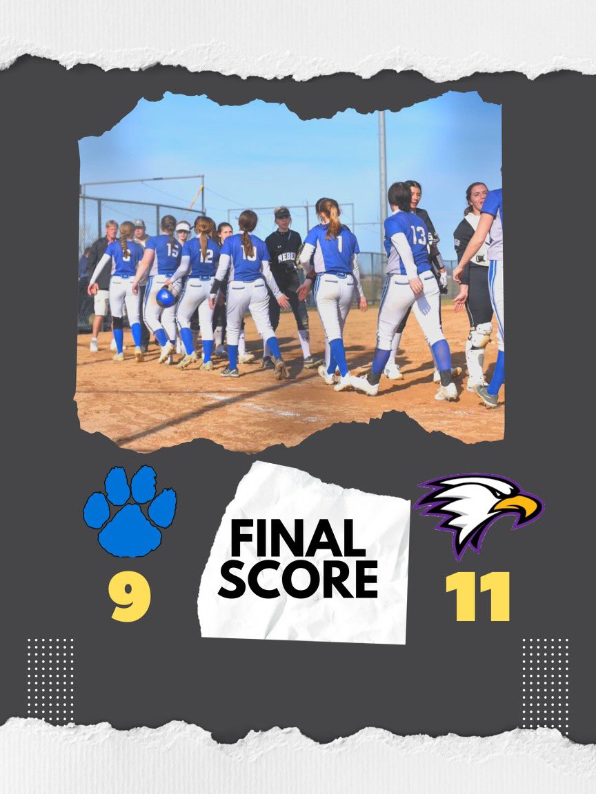 ProwlerSoftball's tweet photo. We battled hard and fought strong but we came up short tonight.
Offensive Highlights:
Natalie Novak again with 2 doubles and a HOMERRRR
Solid hits from Breanna Myers, Kora Sorter, and Piper Greene
Proud of everyone tonight we did so great!! https://t.co/HmZxrKCysc