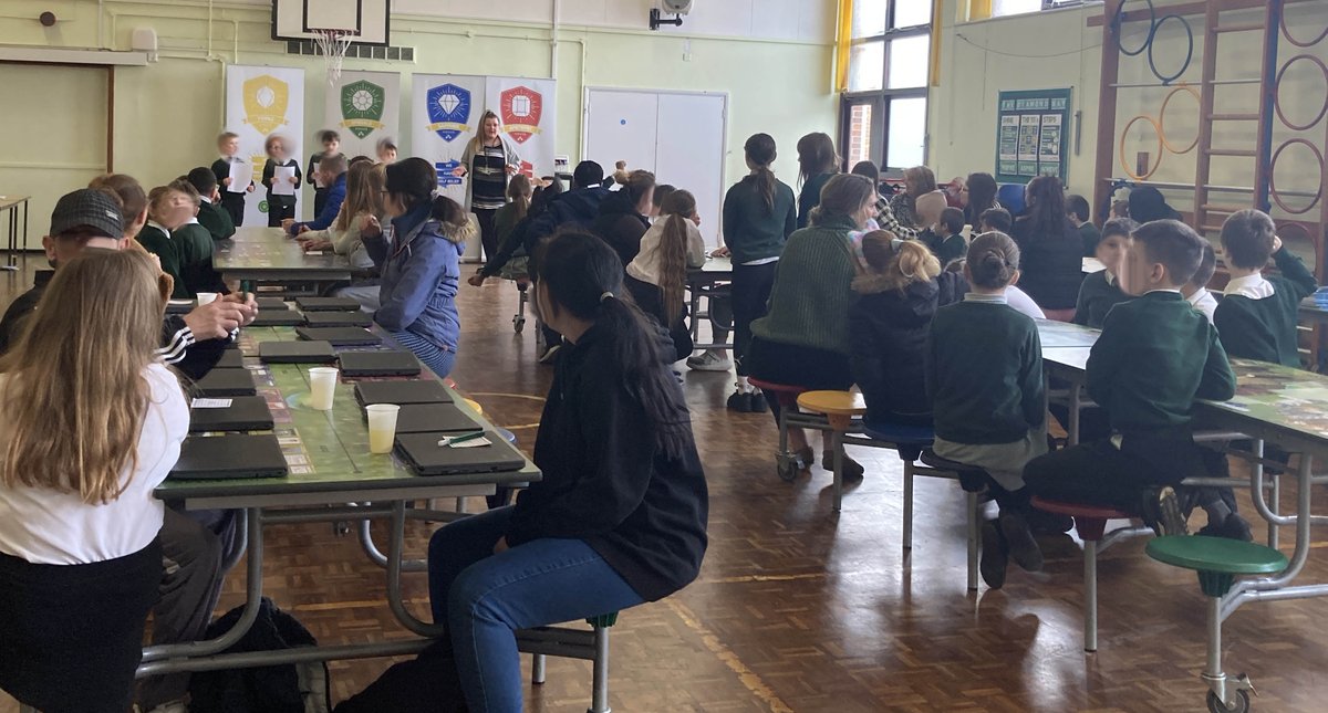 Diamond1Academy's tweet photo. Thank you to all our wonderful parents who came to our Year 4 Maths Cafe yesterday. The competitive nature of pupils and parents racing to answer their timetables was incredible! #mathematics #multipication #parentpower https://t.co/LWuIwsop4r