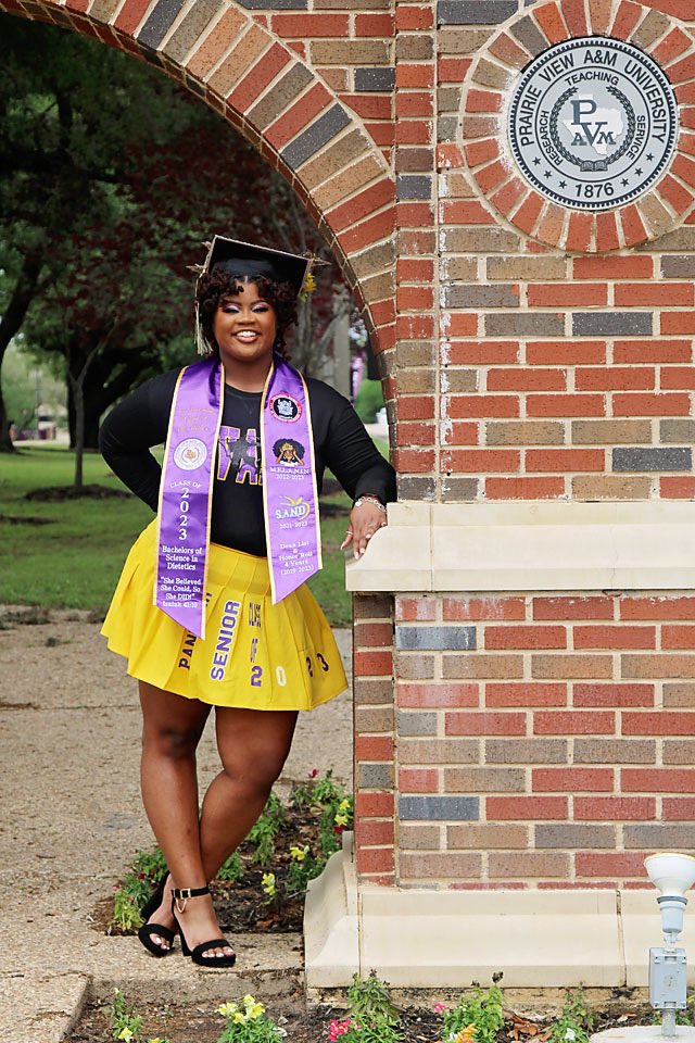 Time is most DEFINITELY flying by!! In 15 days I’ll be graduating from the BEST HBCU in the land, The one ☝️ &amp; only Prairie View A&amp;M University 💜💛 
May 13, 2023!!!!