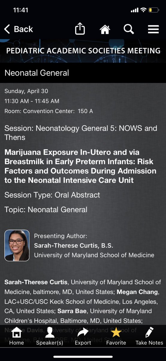 Grateful for the opportunity to give this talk at this year’s PAS conference in DC this weekend! Combining 2 of my favorite research topics: neonatology & substance use. Looking forward to connecting with people passionate about this field! @PASMeeting #PAS2023 #PediatricResearch