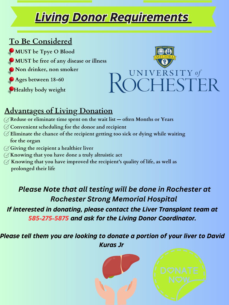PLEASE READ AND SHARE! HELP ME FIND A LIVING LIVER DONOR!