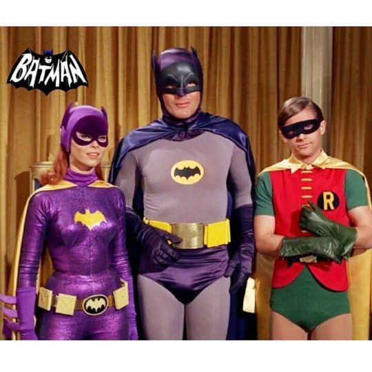 #AdamWest #Batman
#YvonneCraig #Batgirl
#BurtWard #Robin