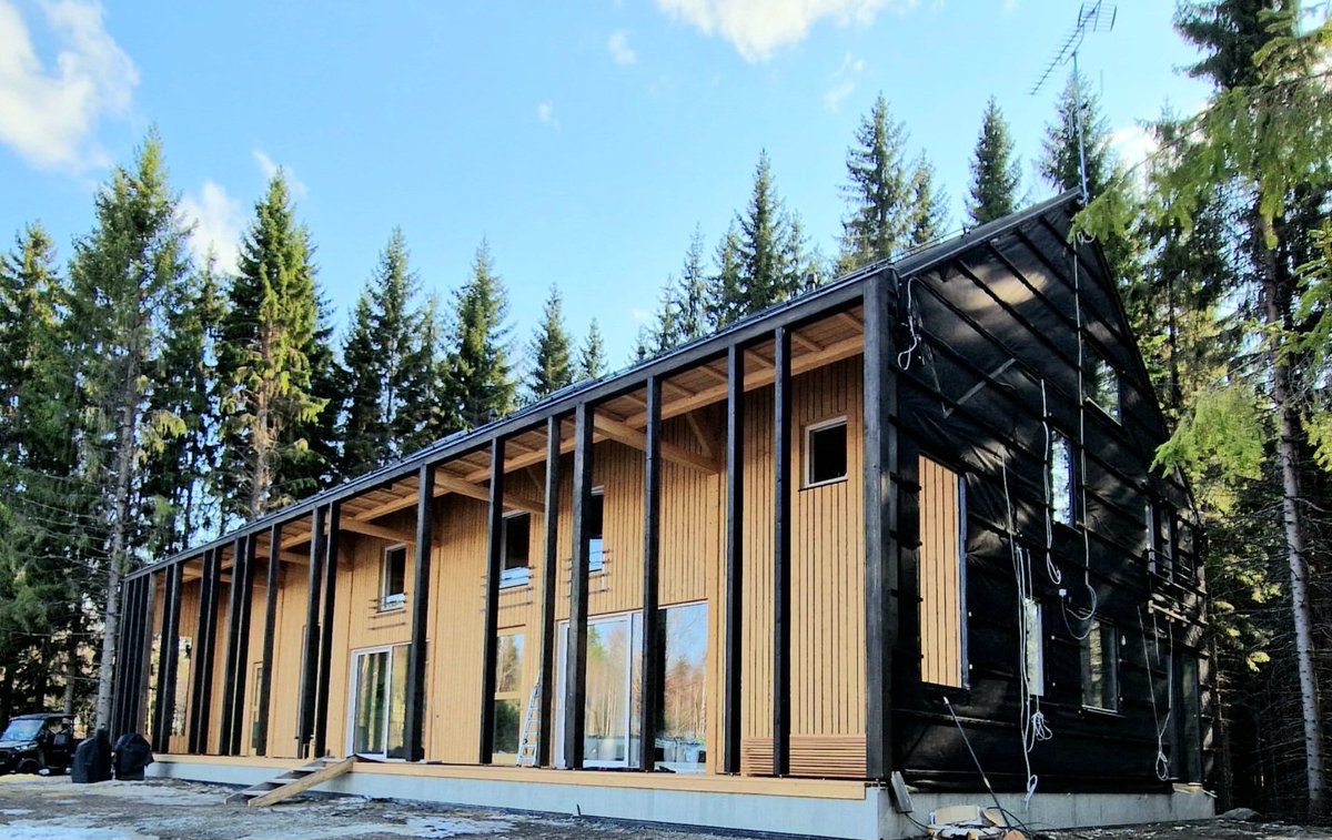 Kylläpä #puurakentaminen ja #digitalisaatio tuottavat yhdessä hienoja #innovaatio'ita. Usva-talo miljöineen on tutustumisen arvoinen paikka #Kontiolahti #Pohjoiskarjala.