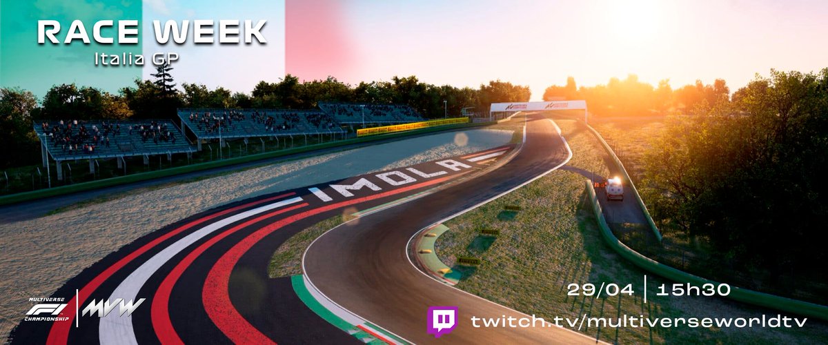 F1MVWChamp's tweet photo. BEM VINDOS A IMOLA

Imola é circuito técnico porém rápido tendo curvas de media e de alta e poucas curvas de freada forte. Imola também lembrado como o circuito que nosso Senna nos deixou em 1994 e dia 1° fará 29 sem nosso piloto brasileiro. https://t.co/46Xk078sPv