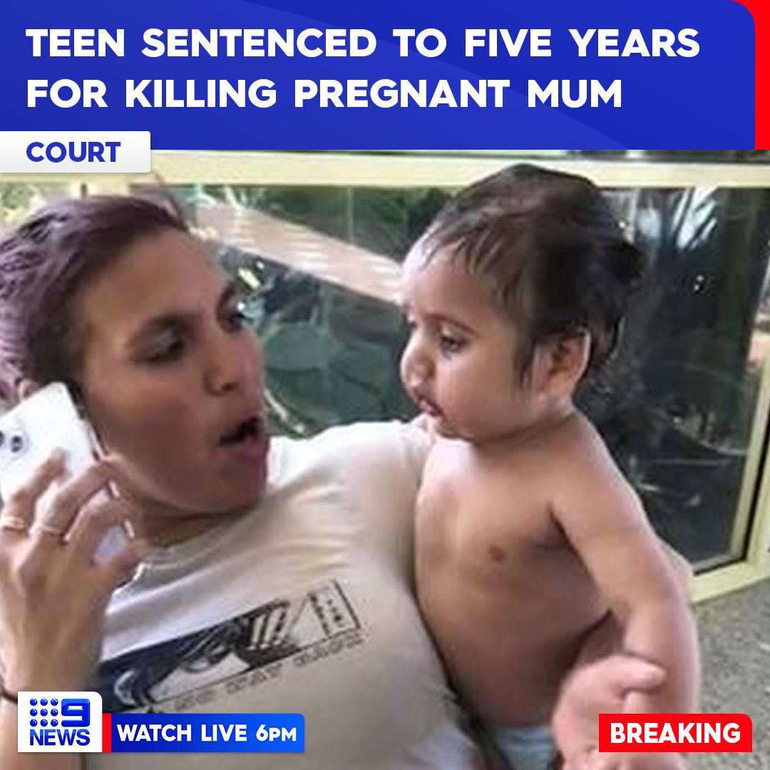 #BREAKING: A teenager has been sentenced to five years in detention over killing a pregnant Perth mother.

The 17-year-old boy allegedly hurled a concrete block through a car window, hitting Diane Miller who later died in hospital along with her unborn child. #9News