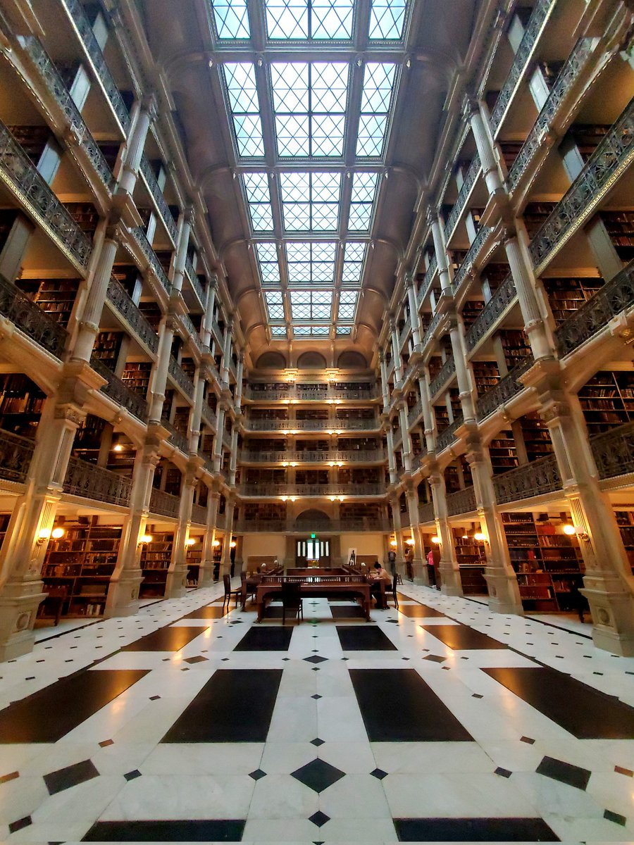 Peabody Library, Baltimore.