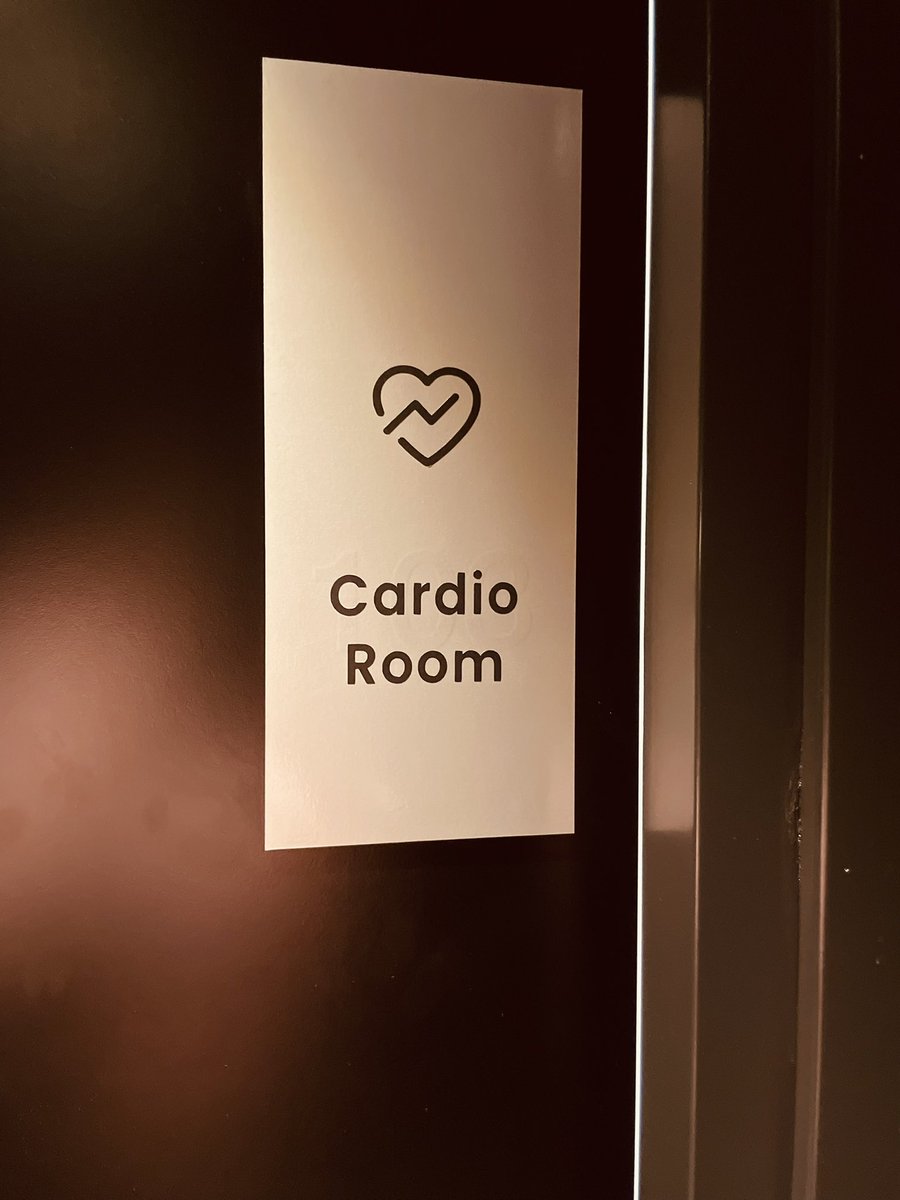 Workplaces should really think about the small things. We got a #cardioroom on my office floor & now I have NO excuse not to put in some physical work out 🏋🏾‍♀️. #workplacecardio #mentalhealthintheworkplace #exerciseforyourmentalhealth #brainhealth #mentalfocus  #wellness