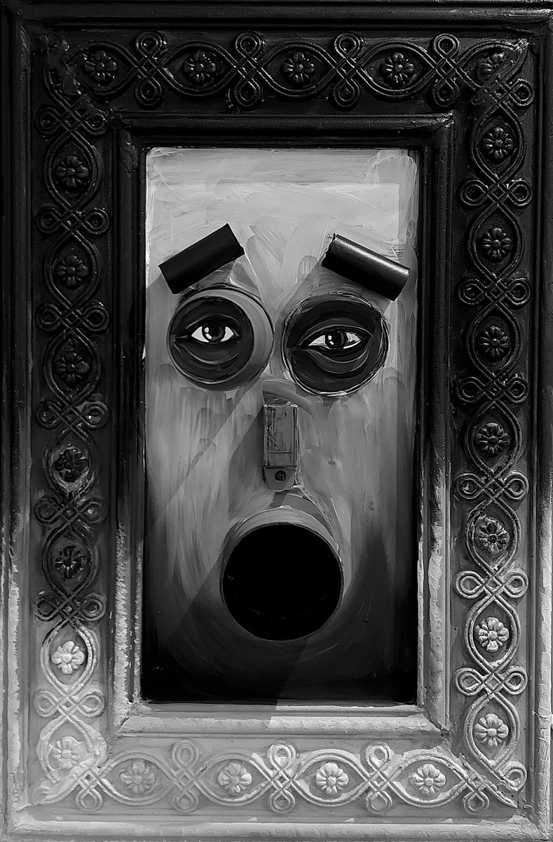 "Ijodkor hayrati"

58x38 sm. Aralash uslub. 2023 y.