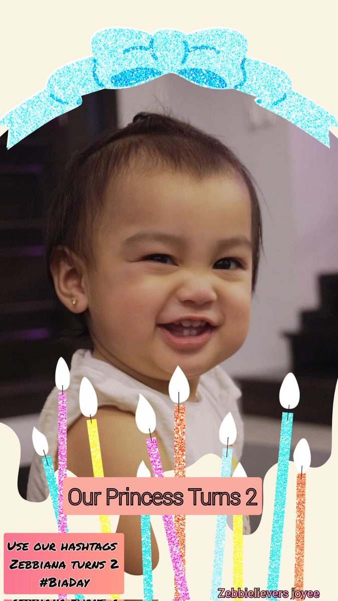 JoyeeOsano's tweet image. Zebbiana turns 2

#BiaDay