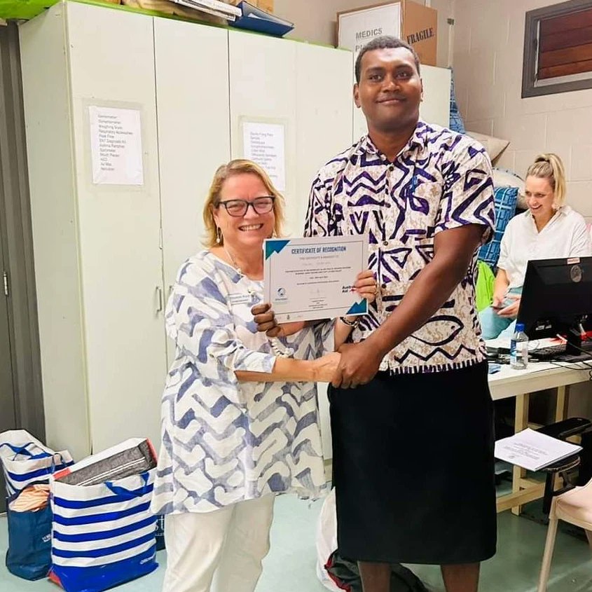 FrankHiltonOrg's tweet image. The knowledge and skills gained through this training will undoubtedly help us provide even better care to our clients in need. 

#capacitydevelopment #INTERPLAST #speechpathology #earlyintervention #QualityOfLife