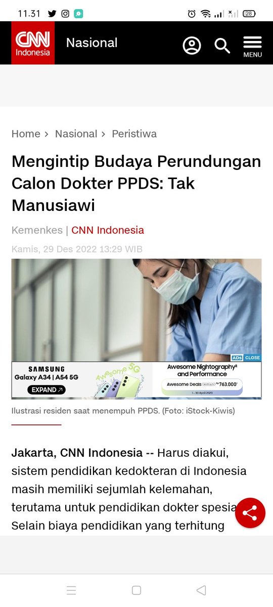 AdeDwiRatnasar1's tweet photo. @nirwan_anestesi prihatin sma dokter muda sekarang , belajar dari nol juga smpe sukses menjdi dokter tpi masih ada aja yg bully . bkan kah dri dokter muda lnjut ke senior untuk mendapatkan IDI . trus knp ada RUU kesehatan klo masih ada aja yg kena bully #RUUKesehatanPeduliPPDS #StopBullyPPDS https://t.co/vyUBoJaGMS