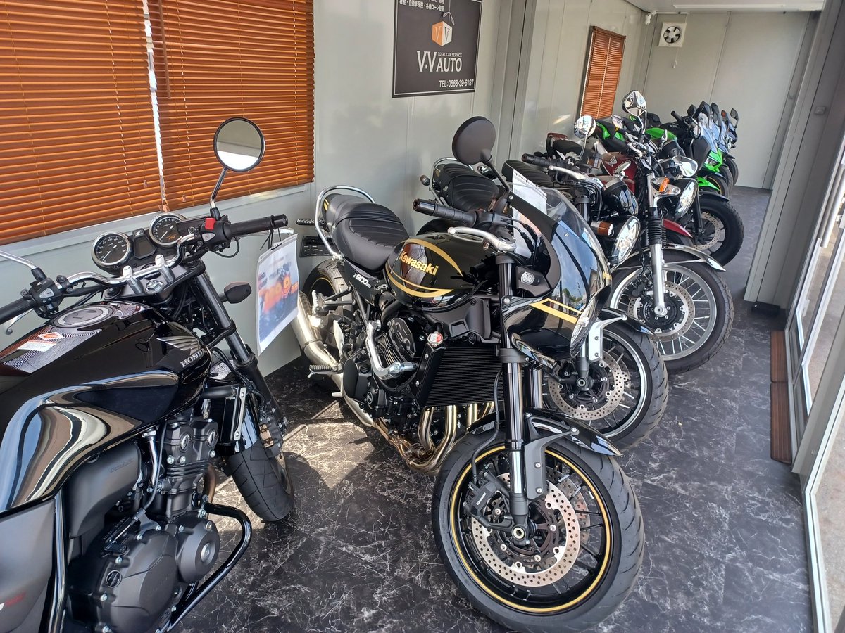 VVAUTOCARS's tweet photo. 4月よりバイクの販売始めました。
高年式、低走行の上質なバイクを数多く取り揃えております。お気軽にお問い合わせくださいませ。　
Gooバイク↓クリック
https://t.co/n28hozKeQq
#バイク
#中古
#愛知県
#小牧市 https://t.co/y6JlOhrJJj