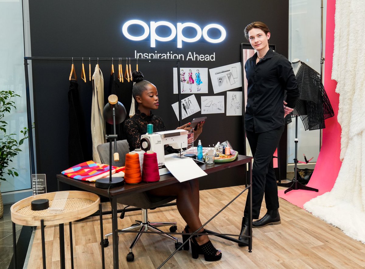 safashionweek's tweet photo. Day 2 of #SAFW #SS23 &amp; we were very excited for The OPPO Collections in collaboration with @opposouthafrica!

#SAFashionweek #MallOfAfrica #OPPOCollection #OPPO #OPPOxSAFW #ElevateYourStyle
#TechnologyXFashion 
#UnlockTheNight #SAFW https://t.co/BK1p3ZCxJ2