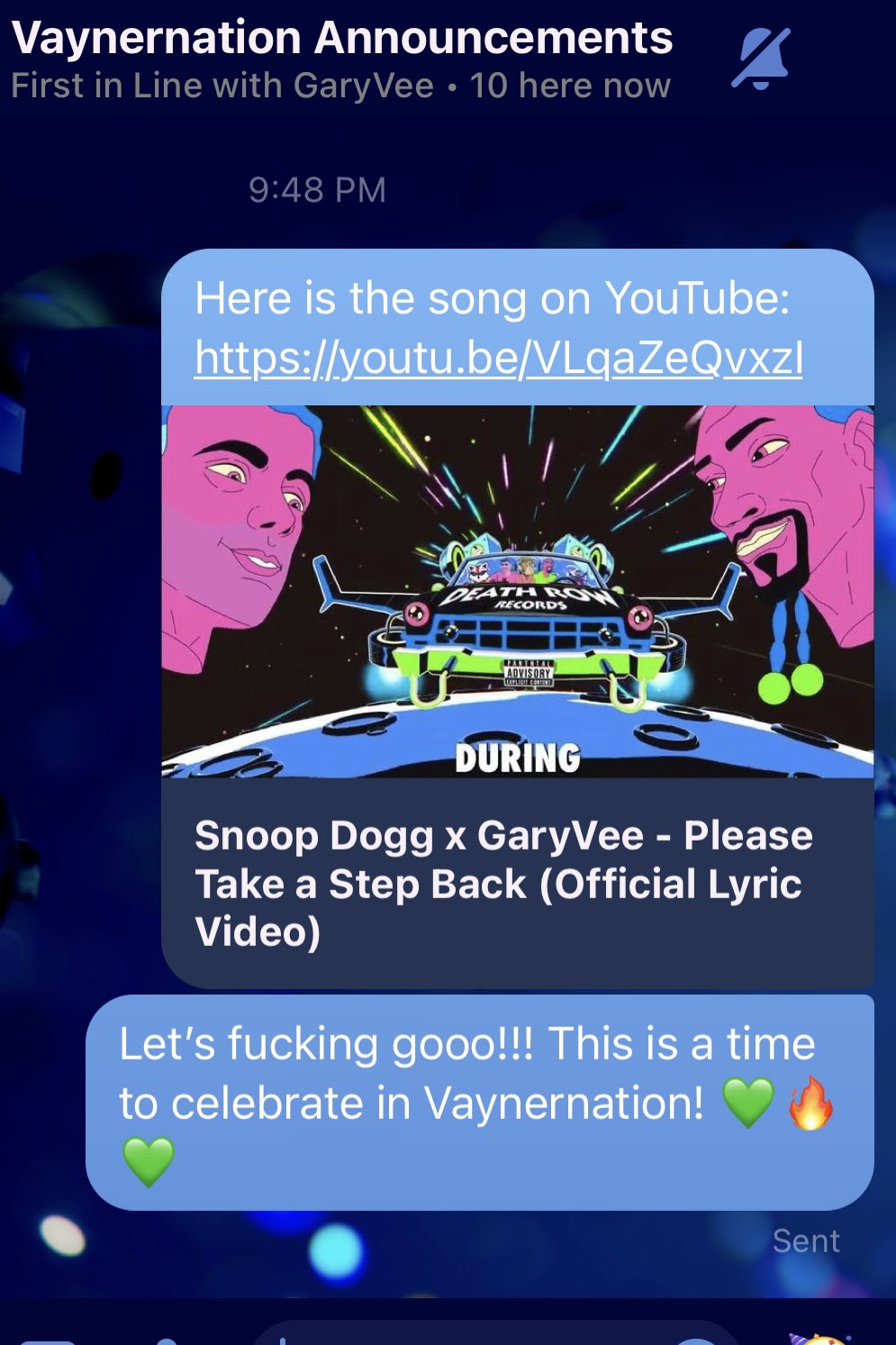 Snoop Dogg x GaryVee - Please Take a Step Back (Official Lyric Video) 