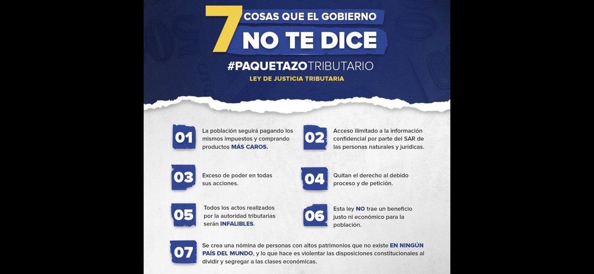 SalvaPresidente's tweet photo. Se violenta el artículo número 100 de la Constitución. Se fomenta los secuestros, extorsiones y salida de divisas del país. Grandes empresas no pondrían su dinero en los bancos por temor.Finanzas, SAR y Aduanas no deben tener acceso sin seguir antes un proceso motivado por delito https://t.co/7bQPvCbJvF