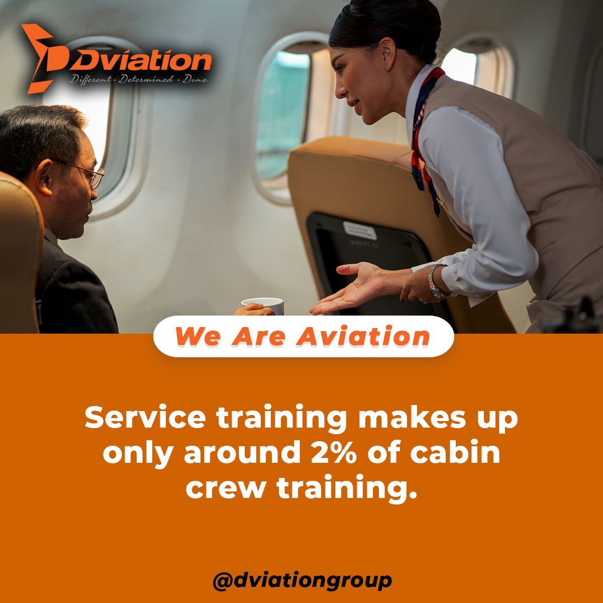 Contrary to popular belief, first aid and firefighting, aircraft types and aviation terminology, safety equipment and emergencies make up the other 98% of cabin crew training. #WeAreAviation
#flightattendant #cabincrew #career #aviation