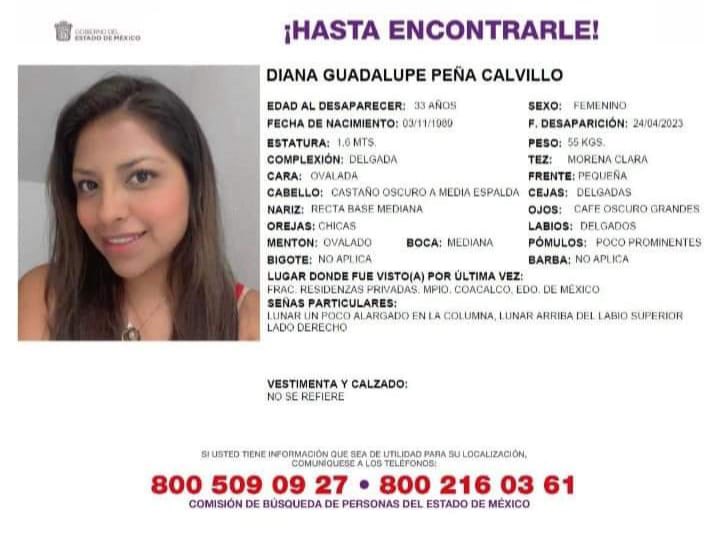 laloespana's tweet image. Cualquier información para localizar a Diana Guadalupe se agradece. Su familia está desesperada.