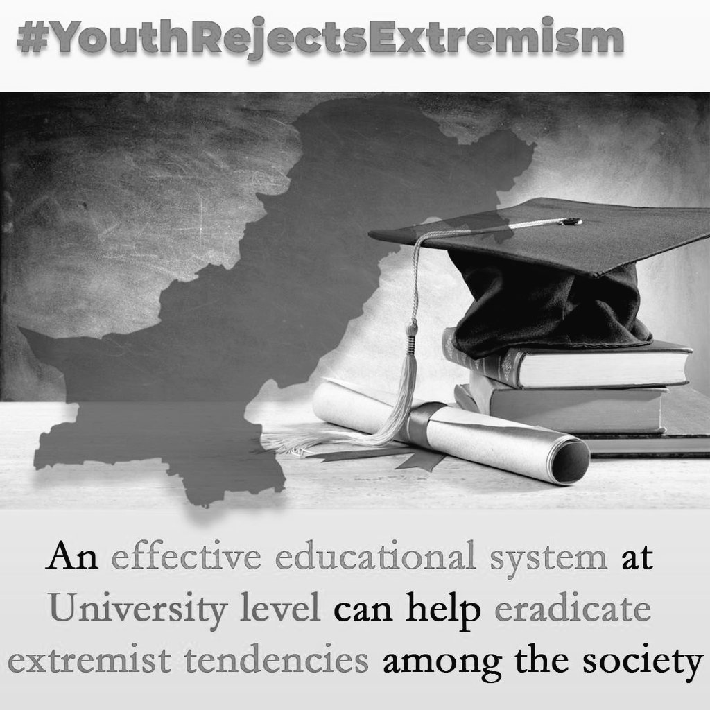 HinaKashmiri12's tweet photo. #YouthRejectsExtremism
پاکستانی نوجوانوں کی بھاری اکثریت کا خی��ل ہے کہ وہ معاشرے میں بڑھتی ہوئی انتہا پسندی کا مقابلہ کرنے میں تعمیری کردار ادا کر سکتے ہیں۔ https://t.co/ciX4kFGtCr