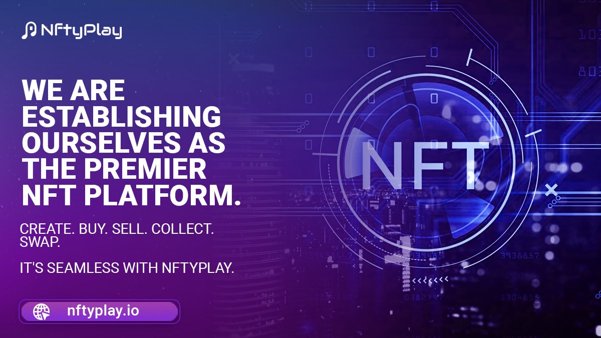 PoolUpOfficial's tweet photo. We are establishing ourselves as the premier #NFT platform. 

Create. Buy. Sell. Collect. Swap. 

It's seamless with #NftyPlay

https://t.co/ePLCElcgOi https://t.co/D7WmJAczbX