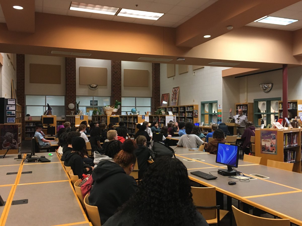 Matoaca H.S. Library tweet media