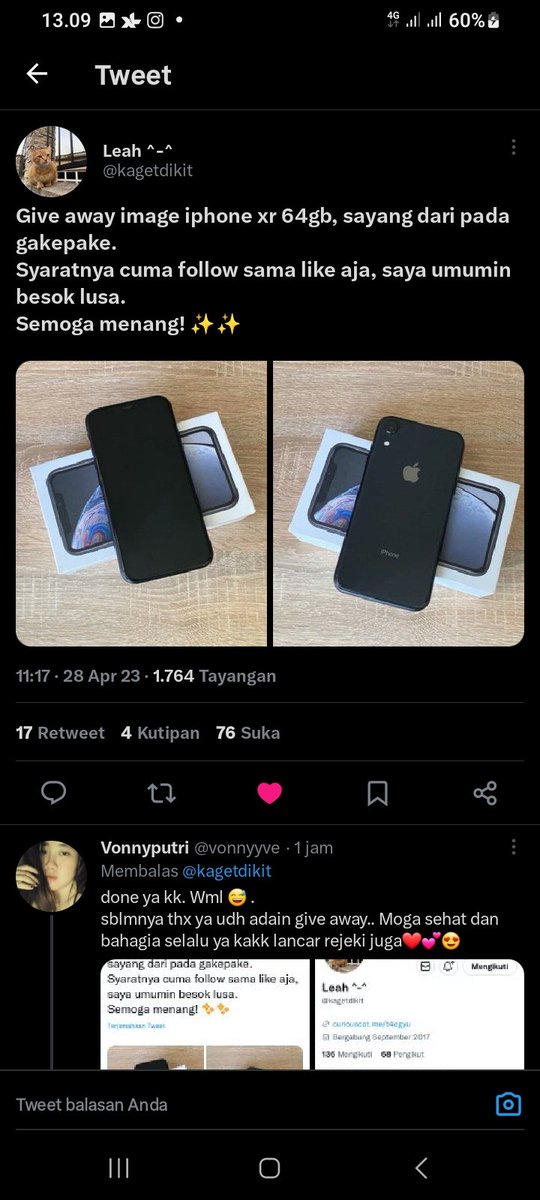 cutegabut's tweet photo. Done kak bismillah🥹💕💕 https://t.co/U7iySC1Plj