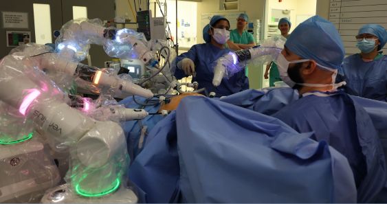 BetsiCadwaladr's tweet photo. We’ve reached a robotic milestone in Wales!
Our surgical teams in Ysbyty Gwynedd and The University Hospital of Wales in Cardiff have completed 100 robotic operations using CMR’s Surgical’s Versius robot.
Well done!
 https://t.co/NIJPrle7zS
@CMRSurgical @CV_UHB @lshubwales https://t.co/JBclUmvI0V