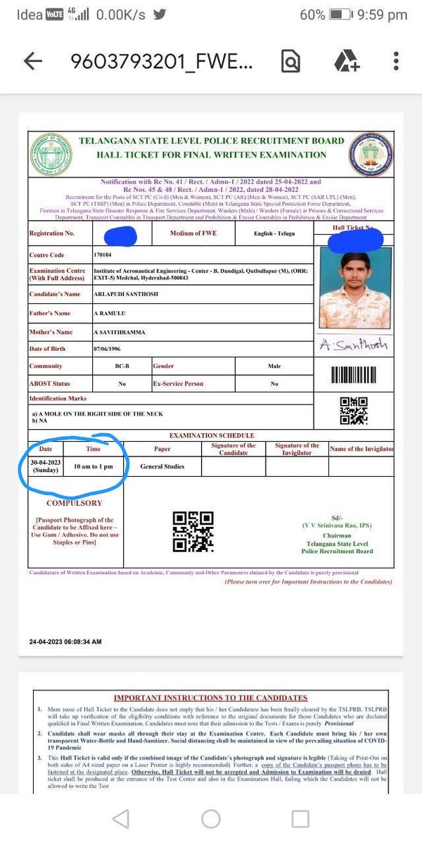 RSPraveenSwaero's tweet photo. ఒక అభ్యర్థి ఒకే రోజు మూడు/నాలుగు పరీక్షలు ఎట్ల రాస్తడు, ⁦@TelanganaCMO⁩ ? Postpone TSSPDCL exams scheduled on April 30th.
మొండిగా ముందుకెళితే ⁦@BRSparty⁩ ని తెలంగాణ ఊర్లల్ల తిరగనియ్యం. బరాబర్ బొందపెడ్తం.✊ https://t.co/Ff49CikxSe