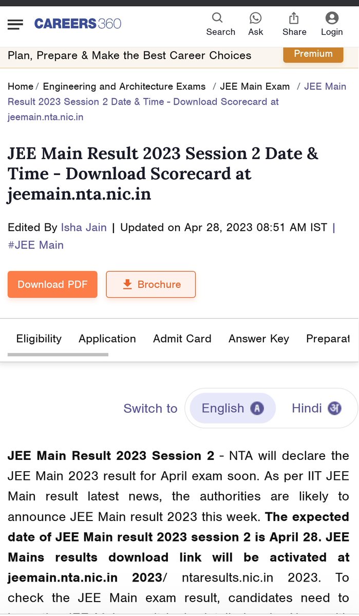 laugh_therapy0's tweet photo. Ye sun kar lagata hai ki result NTA wale nhi yhi log declare karne wale hai 😂😂

#JEEMains #JEEMAINRESULT #jeemain2023result #JEEMain2023 https://t.co/wf87UTj1dT