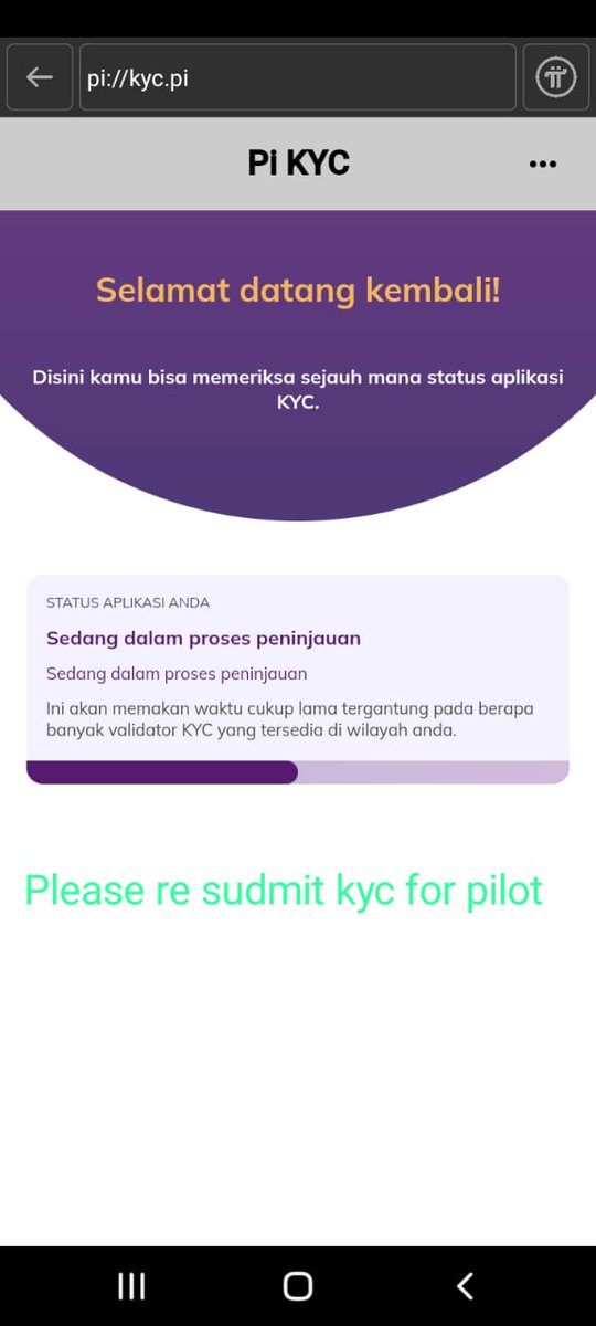 Asepcupes2010's tweet image. how is the fate of the pilots kyc 100 and 50 between the 2021 country, to continue kyc facial videos, still now there is no sudmit, please there is an re sudmit menu for kyc, thank you Coreteam for your attention #PiNetwork2023 #pinetworkkyc @PiCoreTeam @PiNewsMedia