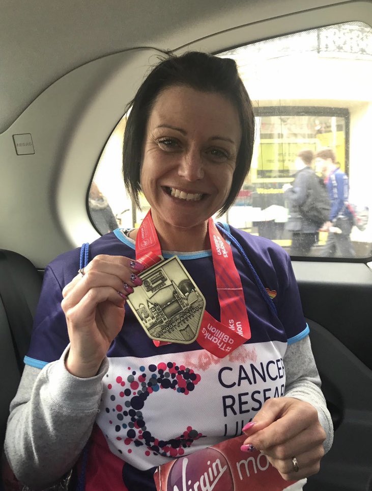 louise54553572's tweet photo. Such a special, amazing memory, I did that! I ran London marathon and loved nearly every mile 😆🏃🏻‍♀️ #betterwithfriends #patonthebackforme ☺️ https://t.co/5QThwrhSys