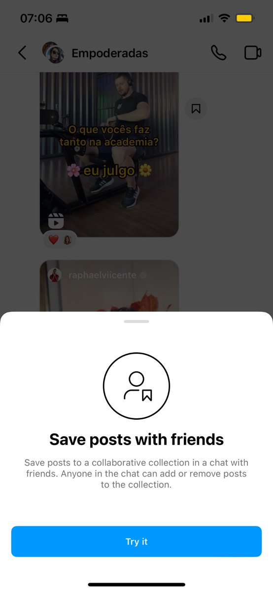 karlafernandes's tweet image. Hey @instagram, let me save content from conversations in my own folders! Being forced to create a collaborative folder is frustrating. Please give us more control over organizing our content. 

#feedback #usercontrol #frustration #uxfail