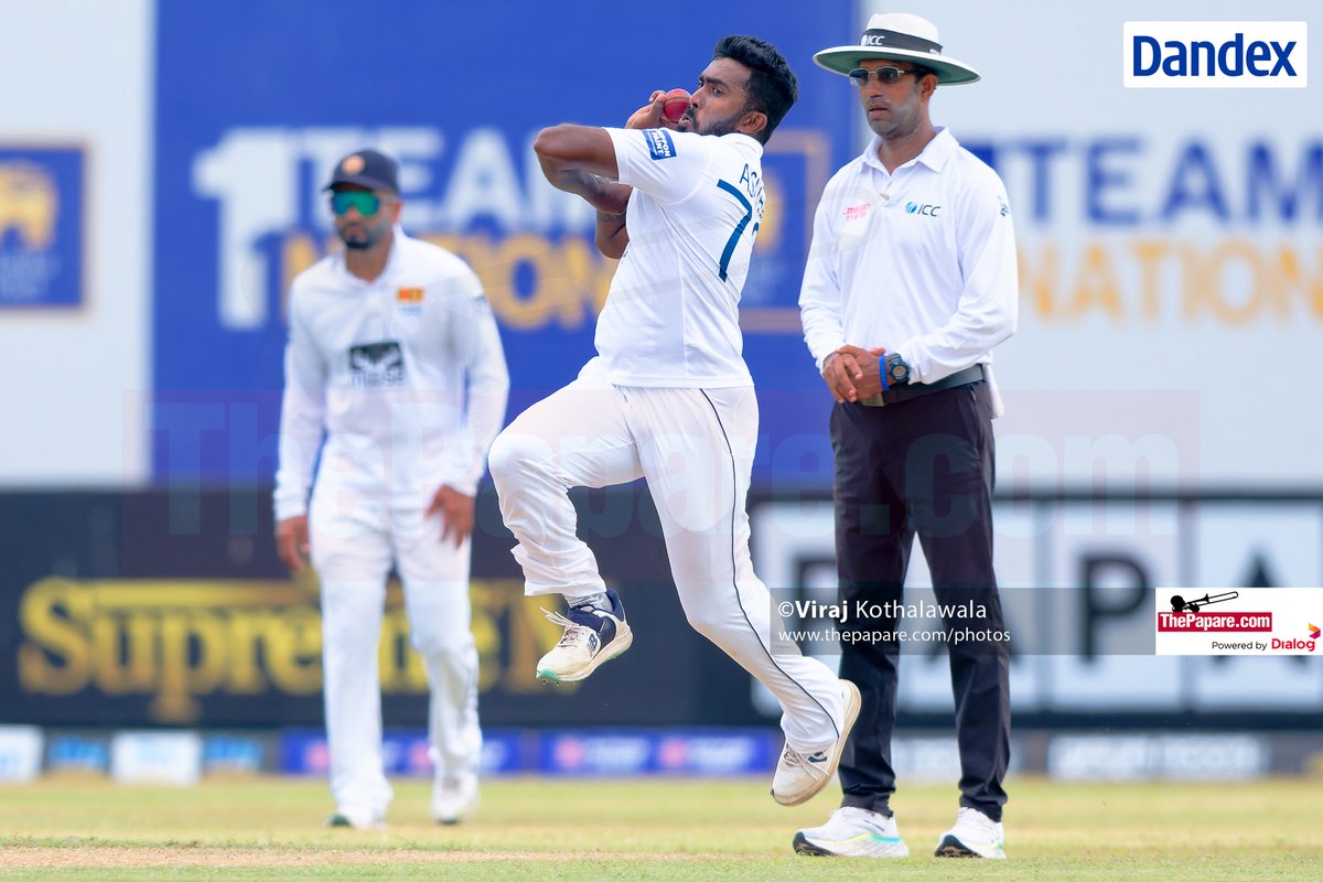 Estelle_Vasude1's tweet image. What a testing spell by Asitha Fernando He's not the quickest bowler, but still manages to trouble the batters with the short ball purely because of how accurate he is. Has had the Irishmen ducking &amp;amp; weaving all morning. Unlucky not to have any wickets under his belt. #SLvIRE