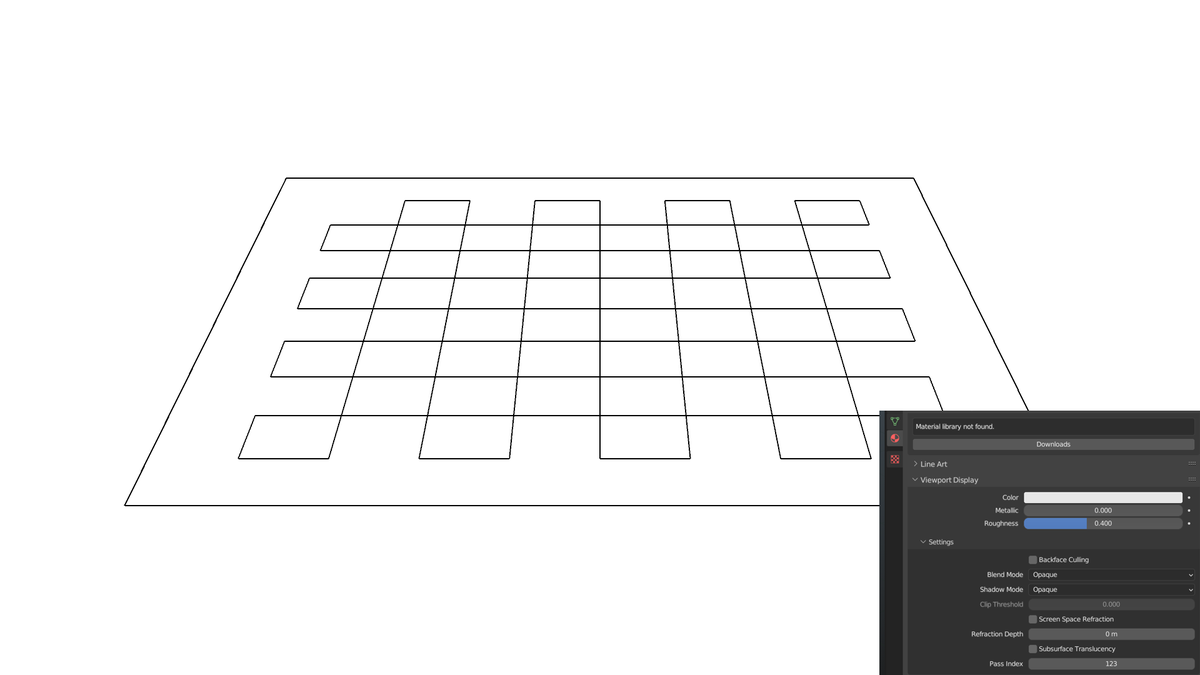haradatakahiro's tweet photo. A flat grid mesh. the patterns on the surface is from material difference which can be set in "pass Index"
#ProRender #Blender3d https://t.co/a72g7CNzzq