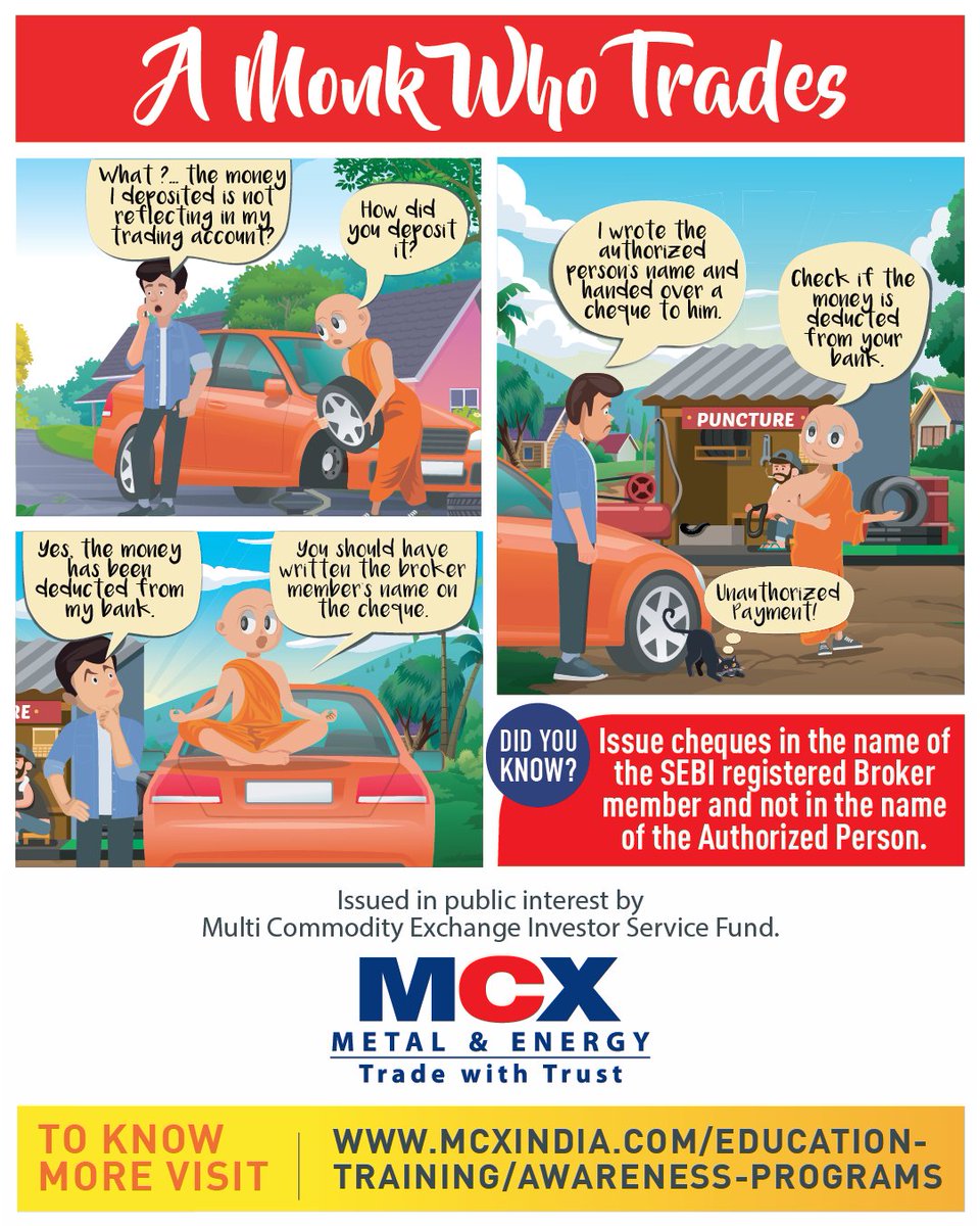 MCXIndialtd's tweet photo. MCX IPF PRESENTS A MONK WHO TRADES #MONK #trades #comics #cat #derivatives #futures #optiontrading #commodities #commodity #knowledge #awareness #didyouknow #investing #futurestrading #learning #wisdom #trading #trader #options #comquest #comquest2023 #commoditytrading https://t.co/AIVgrquOeO
