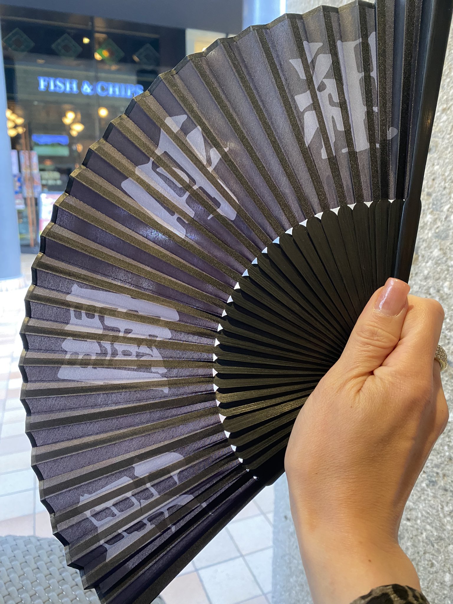 ガーデンシ 男闘呼組 THE LAST LIVE グッズ 扇子 アター